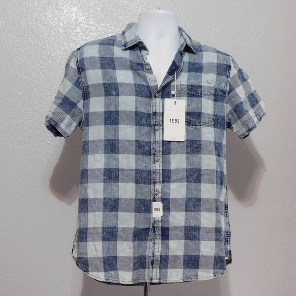 1992 Brand Button Down Shirt - Picture 1 of 8